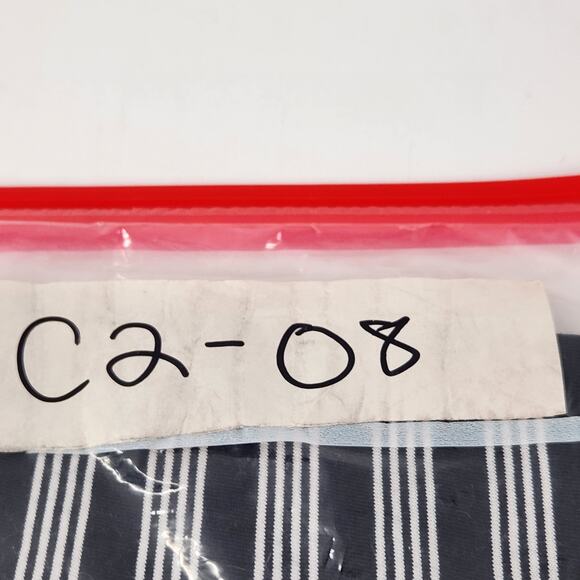 Roger Federer JW Andersson x Uniqlo Airism Polo Shirt Mens S Blue Striped Golf - Picture 7 of 7